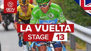 Vuelta a España 2019 Stage 13 Highlights Bilbao – Los Machucos A 27 Climb  GCN Racing [upl. by Danyette]