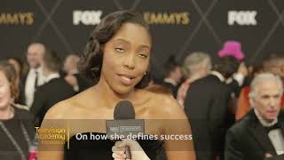 Nominee Jessica Williams quotShrinkingquot at the 75th Primetime Emmys TelevisionAcademycomInterviews [upl. by Bate99]