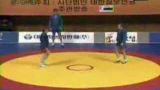 Fedor Emelianenko vs Alexander Emelianenko brother vs Voronov coach 2006 SAMBO Festival Korea [upl. by Sirred]