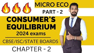 Consumers Equilibrium  Chapter 2  Microeconomics  Part 2 [upl. by Burman]