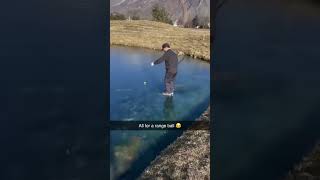 He tried to get his golfball back 🤣 shorts golffails [upl. by Obocaj736]