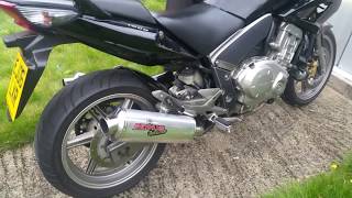 Honda CBF 1000 Remus Exhausts Sound [upl. by Nageem326]