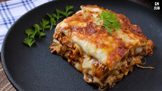 The best Lasagna Recipe FOREVER  It Taste Heavenly 😋 [upl. by Domella323]