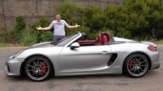 The Porsche Boxster Spyder Is a Brilliant Underrated Sports Car [upl. by Haret196]