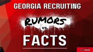 Georgia Recruiting Rumors vs FACTS Transfer Portal edition [upl. by Dwane]