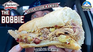 Capriottis® The BOBBIE® Review 🦃🥖  Voted GREATEST Sandwich In America  theendorsement [upl. by Salli]