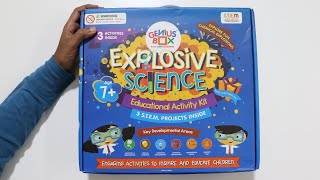 Explosive Science Experiment Kit Unboxing amp Testing – Chatpat toy tv [upl. by Ahsinrev]