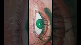 green eye tutorial ✅ [upl. by Steinman]