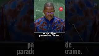 À l’Onu le Burkina Faso accuse l’Ukraine de soutien au terrorisme [upl. by Marolda460]