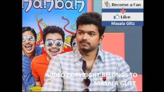 Masala Glitz Exclusive  Vijay Speaks More On THUPPAKKI  FIRST ON NET [upl. by Adnor131]