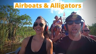 Airboats amp Alligators at Lake Trafford in Immokalee Florida [upl. by Fairlie745]