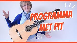 PROGRAMMA MET PIT door gitariste Jacqueline Snel compilatie [upl. by Kulda855]