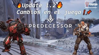 🔴Un Gran Cambio a Predecessor 🔴Update 12 Temporada Invierno ❗ [upl. by Kal548]