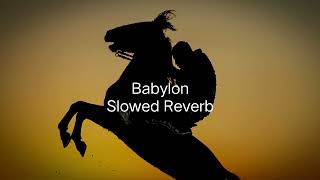 Arabic Remix Song Babylon Furkan soysal Slowed Reverb [upl. by Shelli]