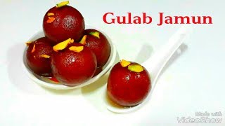 How to make GULAB JAMUN indian dessert [upl. by Ule678]