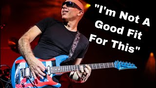 Van Halen Tribute  Joe Satriani FINALLY ADMITS “I’m Not A Good Fit” For Eddie Van Halen [upl. by Ydoj588]