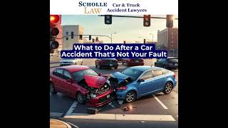 What To Do After A Car Accident Thats Not Your Fault [upl. by Nyroc]