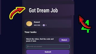 Got Dream Job  Tapswap Code  How I Got My Dream Job Using LinkedIn – Full Walkthrough [upl. by Hoeg345]