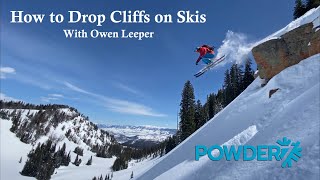 How to Drop Cliffs on Skis [upl. by Simonne]