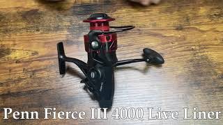 Reel Feature Penn Fierce III Live Liner [upl. by Yanaton]