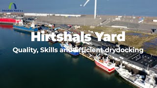 Hirtshals Yard  Drydock Timelapse [upl. by Trinee582]