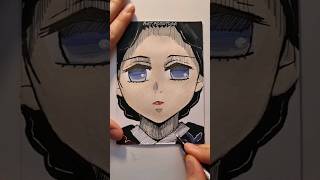 Drawing  Tamayo  demonslayer tamayo muzan drawinganime shorts asmr animeart animedrawing [upl. by Arol]