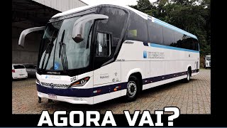 O NOVO ÔNIBUS DA VIAÇÃO PIRACICABANA É BOM NOVA CARROCERIA MASCARELLO ROMA R6 [upl. by Jinny]