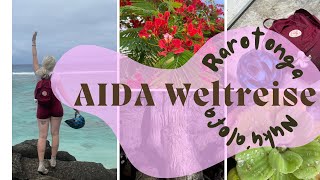 AIDA Weltreise 202324  Südsee Rarotonga und Nuku‘alofa 🌊  VLOG 013 [upl. by Un]