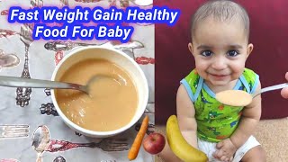 8 month Baby food recipes  weight Gain Food For babies Fruit puree for baby [upl. by Llerrom]