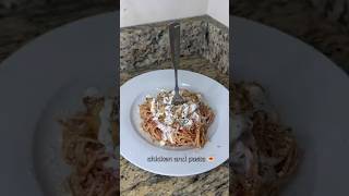 cook pasta with me 🍝 pasta pastarecipe pastalover chickenpastarecipe cookingathome [upl. by Alleroif]