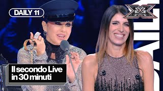 Riassunto del secondo Live  Daily 11 X Factor 2024 [upl. by Lednor861]