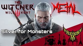 The Witcher 3 Wild Hunt  Silver for Monsters feat Rena 【Intense Symphonic Metal Cover】 [upl. by Garzon]