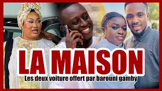 BAROUNI GAMBY JOUE AU BALLON DANS LA RUE  BINGUI BAKHAGA A RECU UN V8  FATIM DIABATE V8 2023 [upl. by Livi]