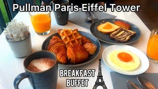 Parisian Breakfast Buffet at Restaurant Pullman Tour Eiffel [upl. by Oisangi]