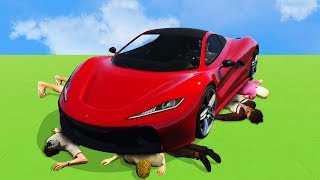 PEOPLE VS CARS GTA 5 Funny Moments [upl. by Neerom143]