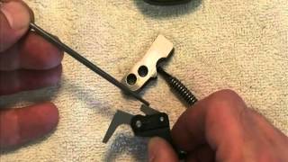 1022 Tips  10 How to lighten the trigger pull on Ruger 1022 [upl. by Sherman]