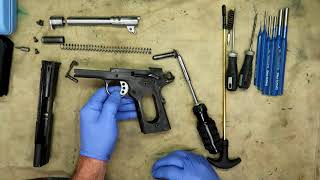 M 1911a1 Complete Disassembly amp Extreme Duty Lubrication [upl. by Nitreb]