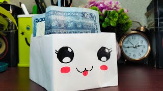 how to make paper walletcraft walletvery easy made with papermade for kids 😁😁😁😁 [upl. by Asil924]