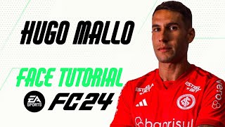 EA FC 24  HUGO MALLO FACE TUTORIAL  STATS INTERNACIONAL [upl. by Ayocal]