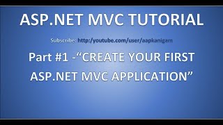 Part 1 Stepbystep ASPNET MVC Tutorial for Beginners  How to create a  website using MVC [upl. by Fiorenza948]