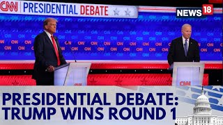 US Presidential Debate  He Is A Manchurian Candidate Trumps China Jibe At Biden In First  N18G [upl. by Evie]