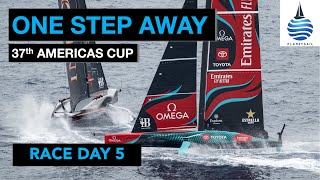 One Step Away  Americas Cup Race Day 5  181024 [upl. by Edita]