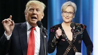 Trump attacks Meryl Streep after Golden Globes speech [upl. by Hopkins]