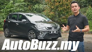 2017 Perodua Myvi 15 Advance review  AutoBuzzmy [upl. by Bixler547]