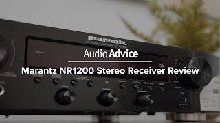 Just Released Marantz NR1200 Stereo Receiver Review [upl. by Mientao]