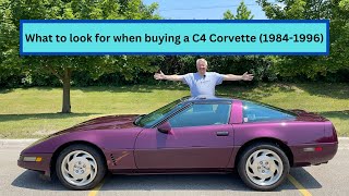 What to look for when buying a C4 Chevrolet Corvette 19841996 [upl. by Bonnell717]