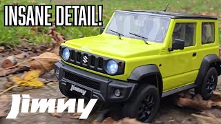 This 112 Suzuki JIMNY RC Car has UNBELIEVABLE Attention to Detail  FMS RC Crawler [upl. by Cook]