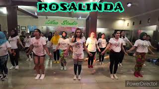 Rosalinda by Thalia  zumba  gerakan mudah  lilac [upl. by Talanian221]