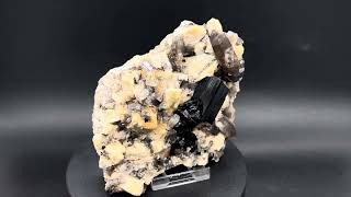 Phenakite from Stiepelmann mine Namibia 105x10x4cmour instaweloveminerals [upl. by Ahsenod]