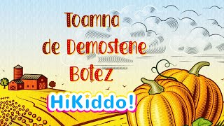 🍂 TOAMNA de Demostene Botez 🍂 Recitare poezie  Poezii pentru copii  Poezii cu anotimpuri  HiKiddo [upl. by Ingunna]